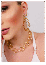 Brinco Ísis Dourado - Imagem 2